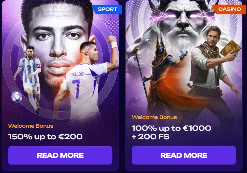 X3bet Casino Welcome Bonuses